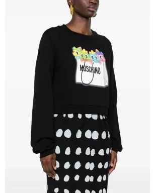 Moschino ドラゴンバッグプリント スウェットシャツ - サムネイル3