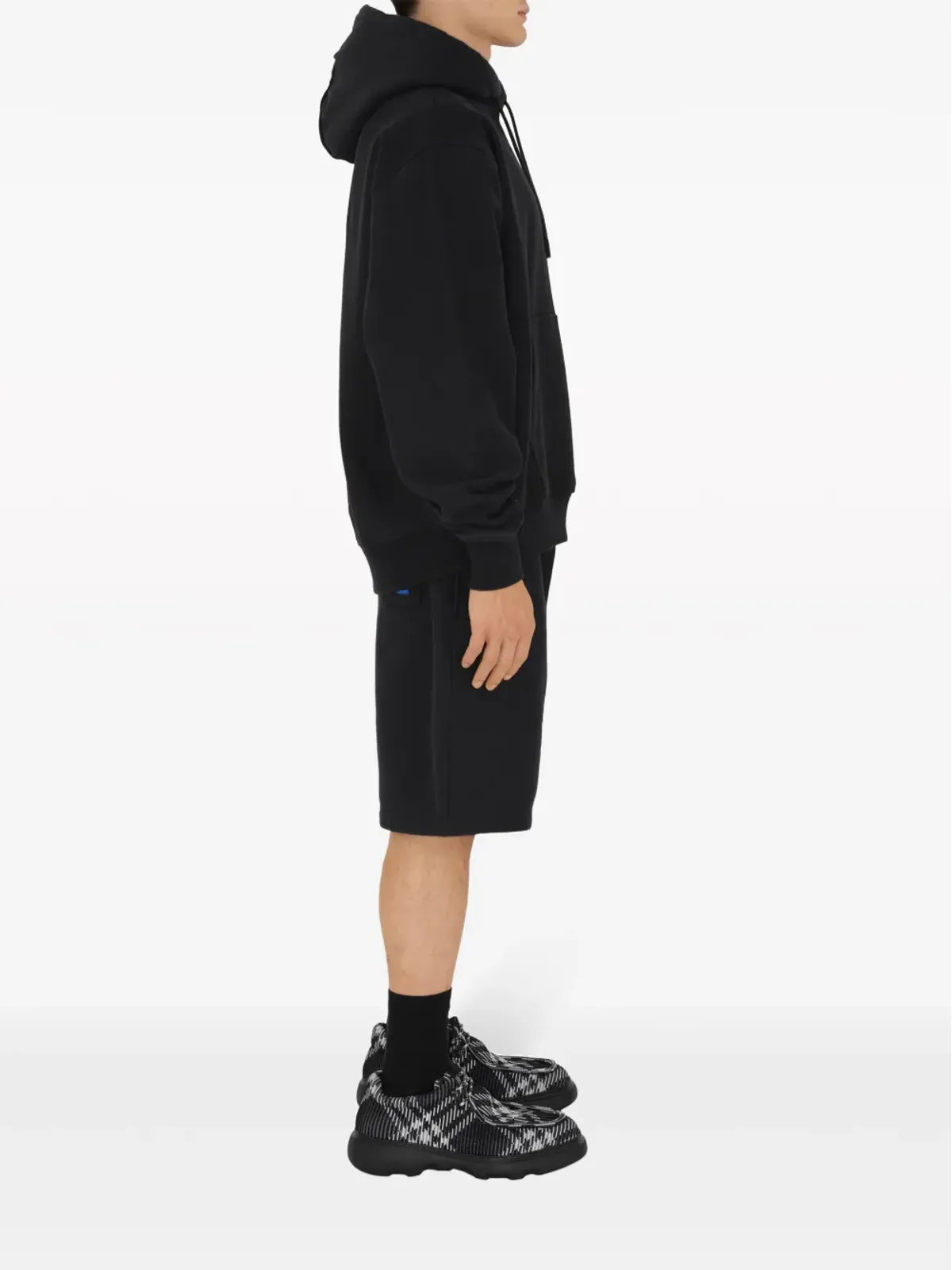 Burberry EKD-appliqué コットン フーディ - 画像3