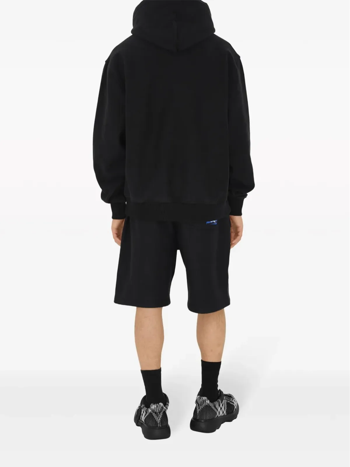 Burberry EKD-appliqué コットン フーディ - 画像4