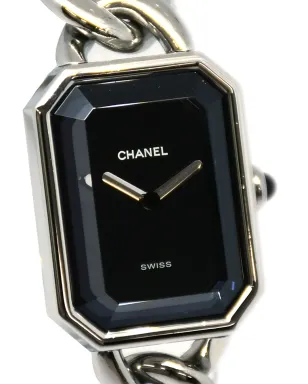 CHANEL ビンテージ 1987 Première 20mm ブラック - サムネイル2