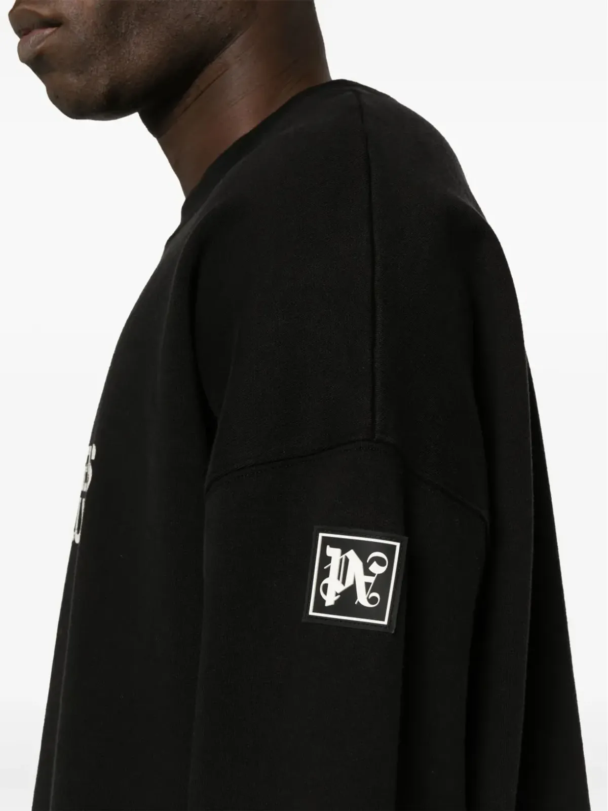 Palm Angels Pa Ski Club コットン スウェットシャツ ブラック - 画像5