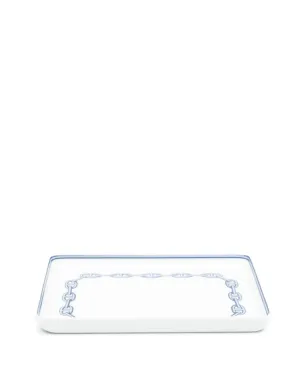 Hermès ビンテージ 2000年代 Chaîne d'ancre ポーセリン アッシュトレイ（16cm x 12cm）- ホワイト - サムネイル2