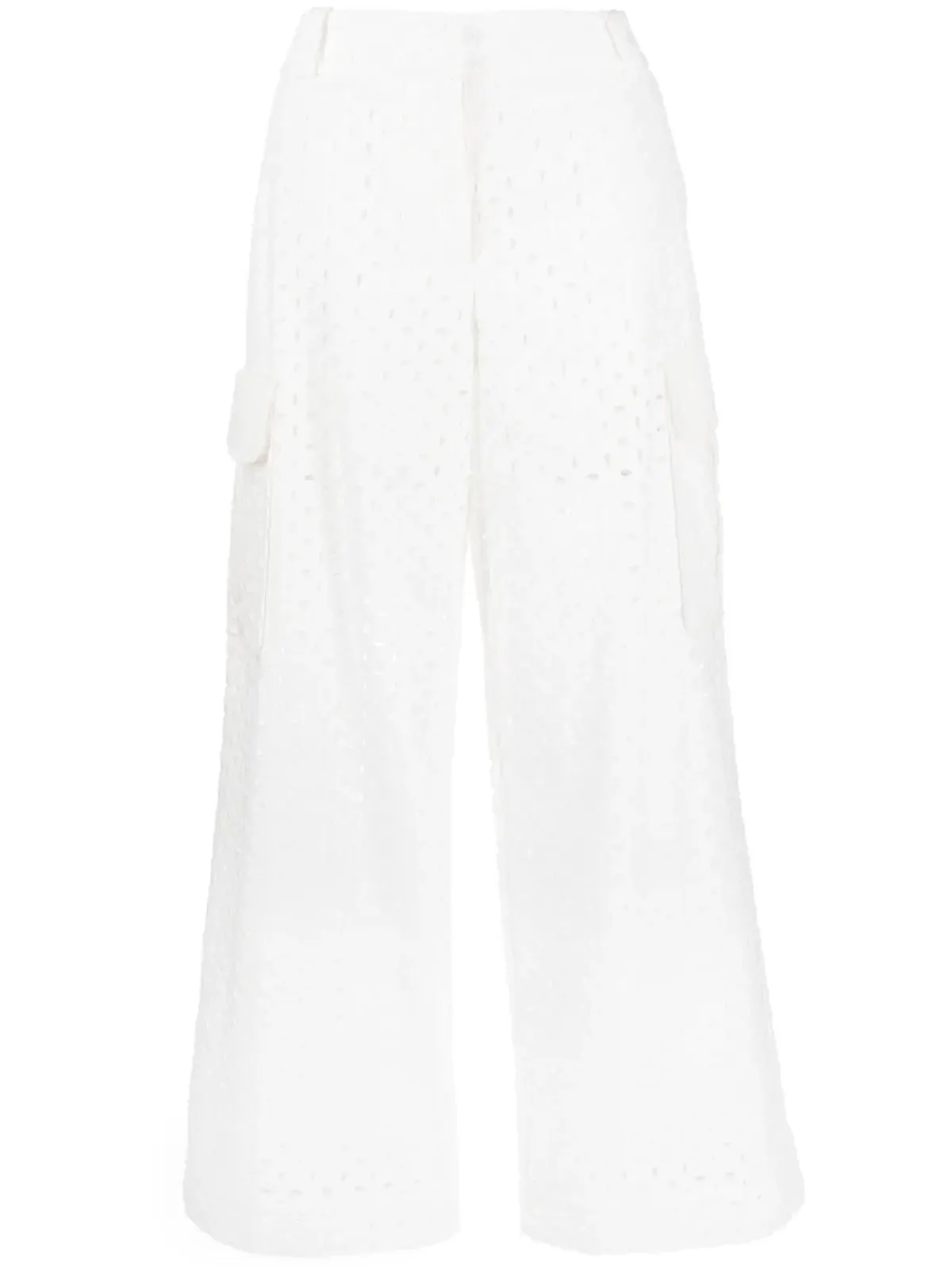 ZIMMERMANN Matchmaker Anglaise コットンパンツ - 画像1