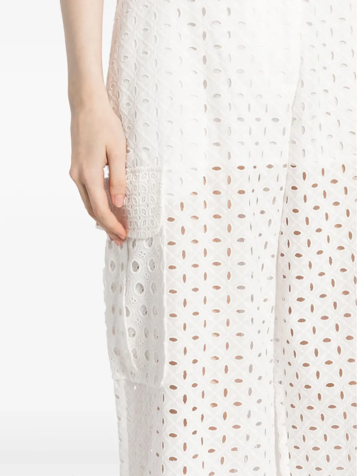ZIMMERMANN Matchmaker Anglaise コットンパンツ - 画像5