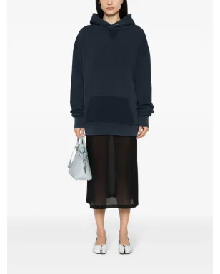 Maison Margiela ナンバーズモチーフ コットン フード付きパーカー - グレー - サムネイル3