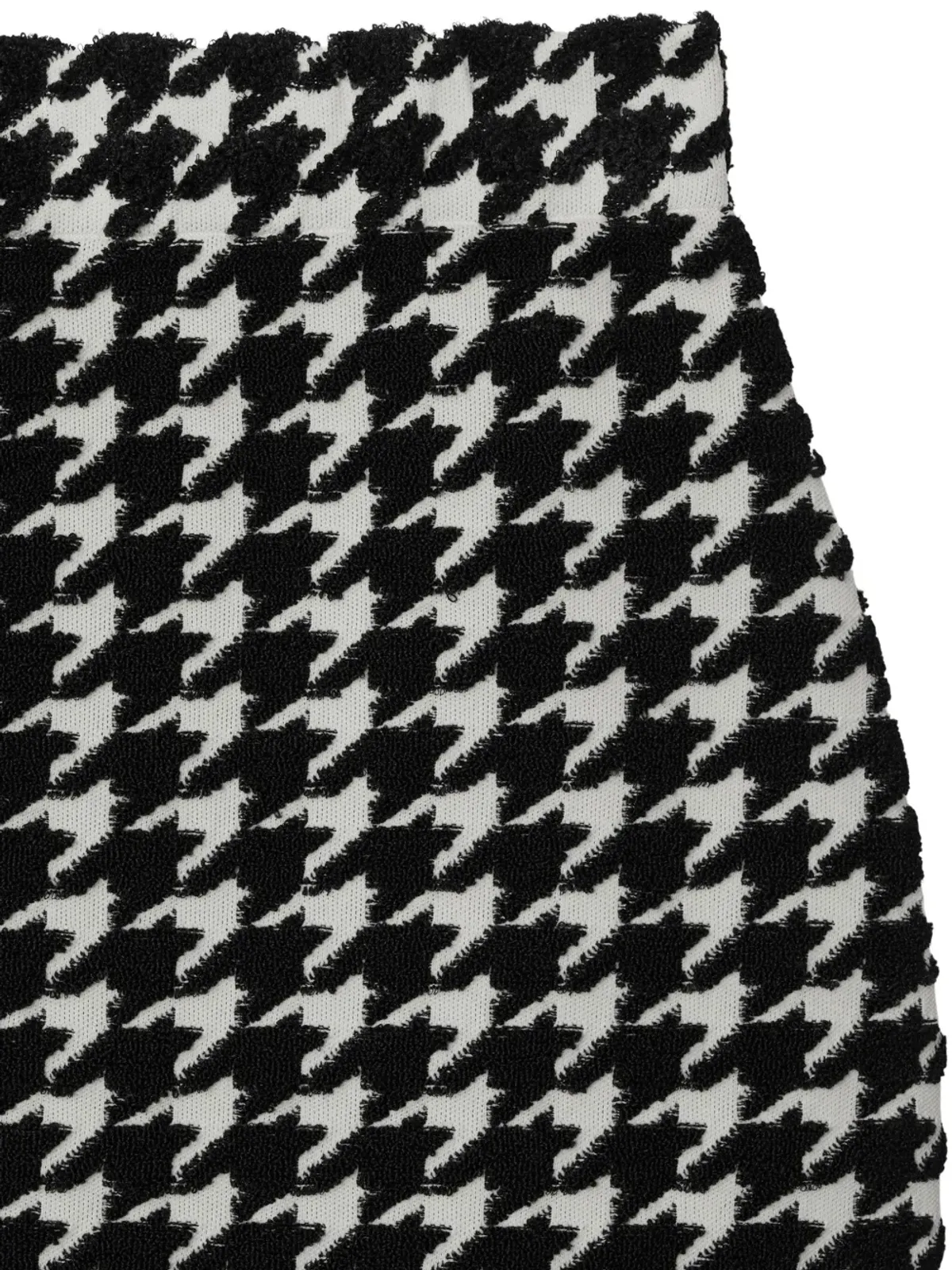 Burberry ハウンドトゥース柄ミニスカート - 画像5