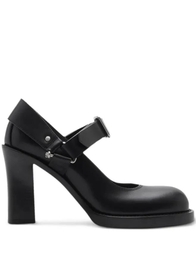 Burberry Burberry Stirrup 85mm レザー パンプスの商品画像