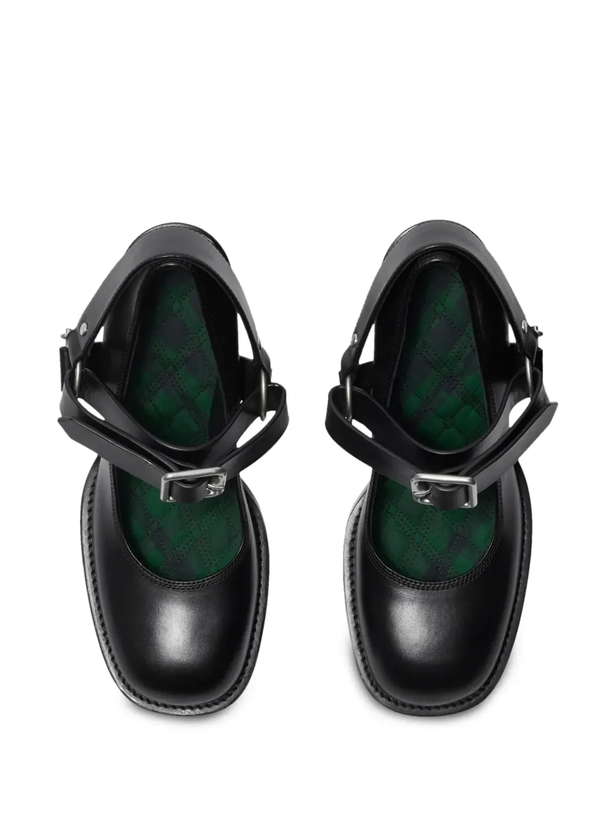 Burberry Stirrup 85mm レザー パンプス - 画像4