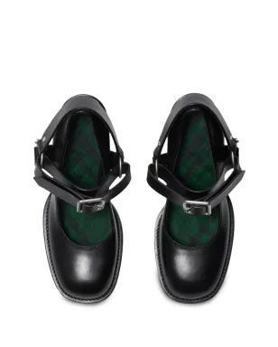 Burberry Stirrup 85mm レザー パンプス - サムネイル4