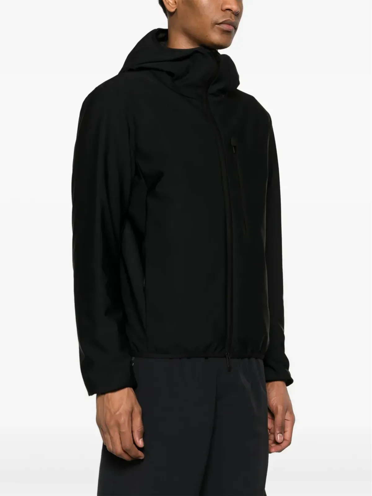 Moncler Lausfer フード付きダウンジャケット - ブラック - 画像3