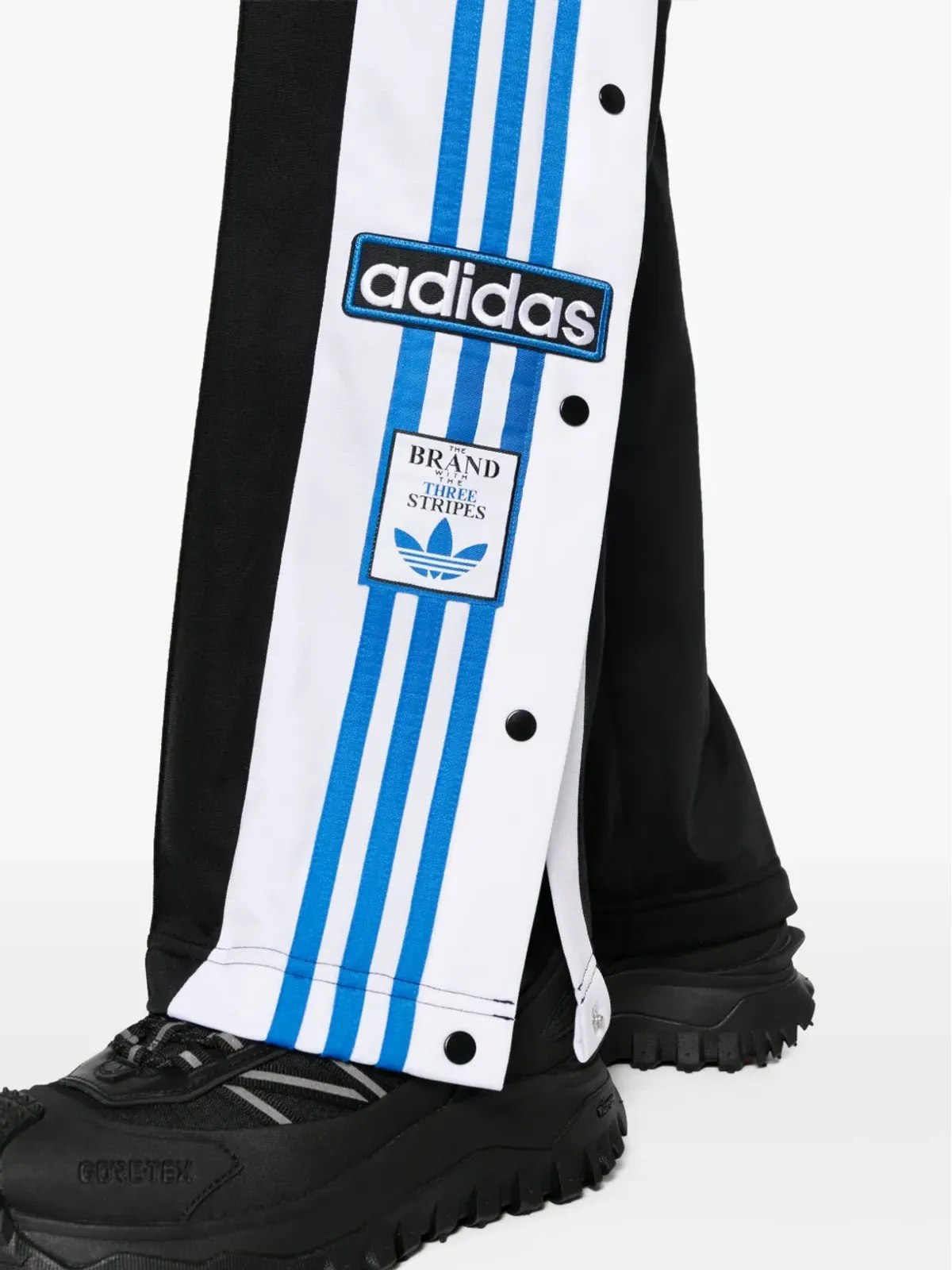 adidas アディブレーク ストレートレッグ トラックパンツ - ブラック - 画像5