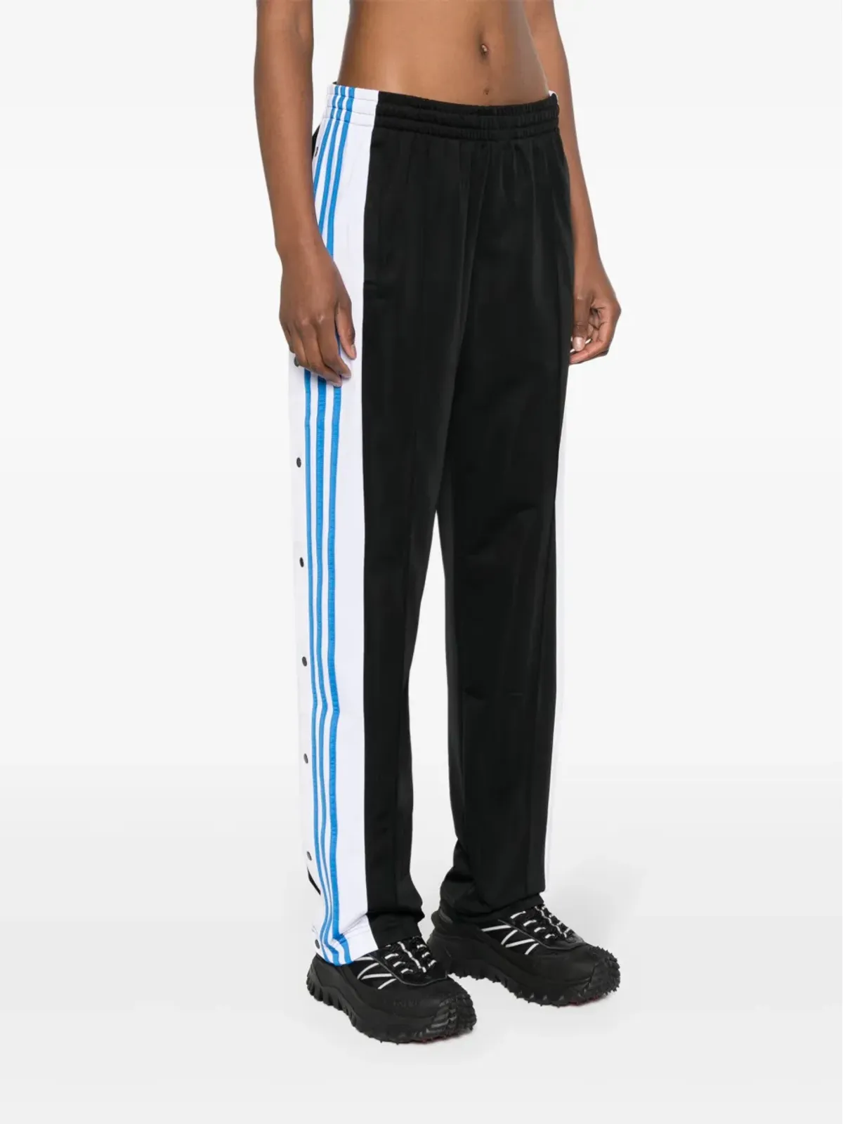 adidas アディブレーク ストレートレッグ トラックパンツ - ブラック - 画像3