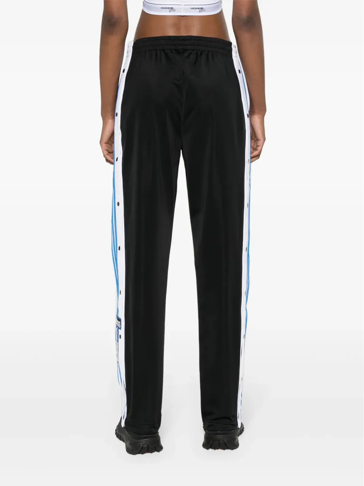 adidas アディブレーク ストレートレッグ トラックパンツ - ブラック - 画像4