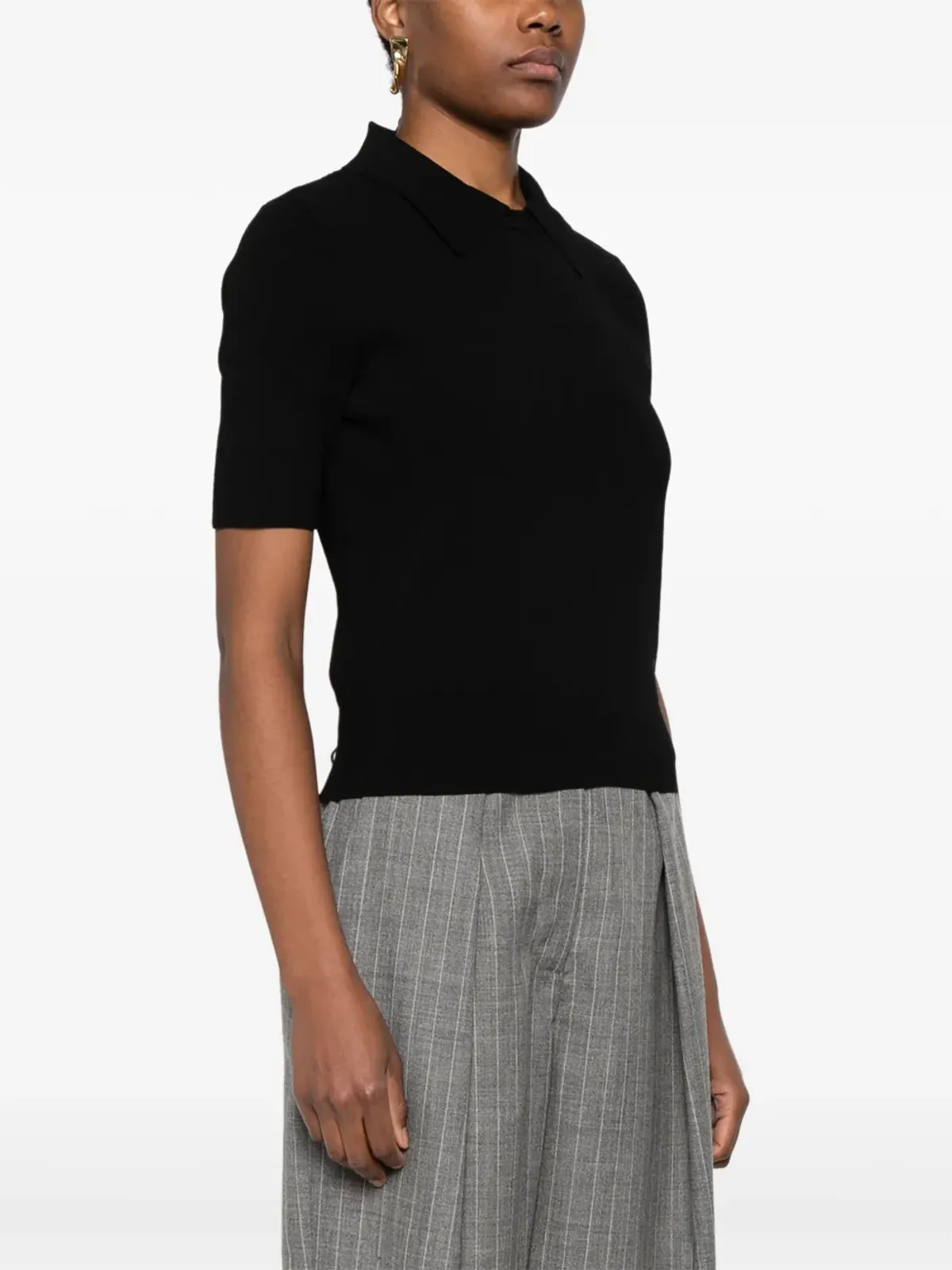 Tory Burch ニットポロトップ - 画像3
