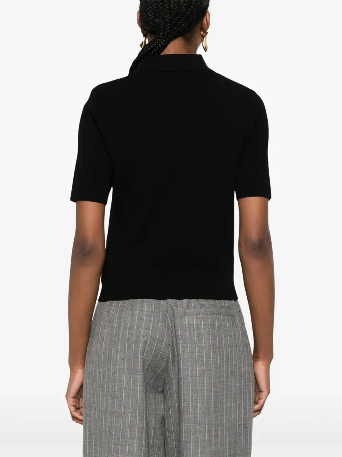 Tory Burch ニットポロトップ - 画像4
