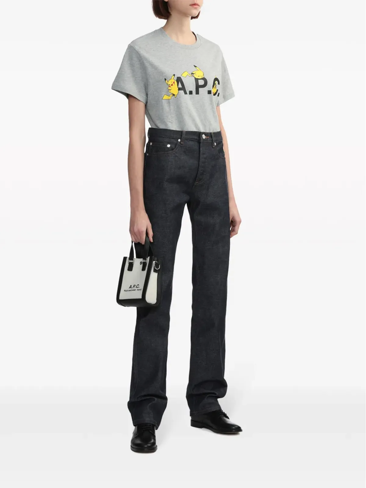A.P.C. Camille 2.0 キャンバス トートバッグ - ホワイト - 画像2