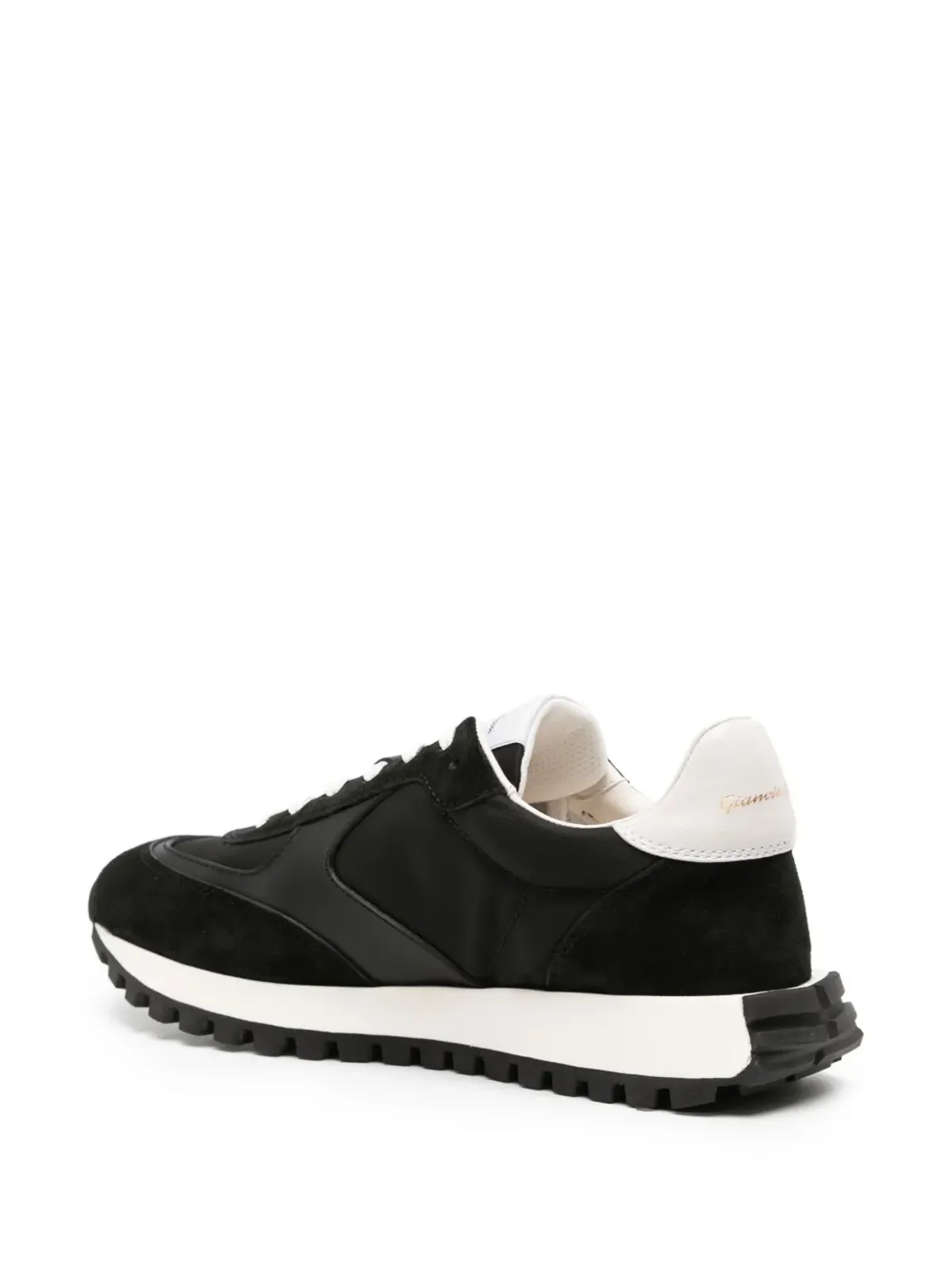 Gianvito Rossi グラベル スエードトリム スニーカー - ブラック - 画像3