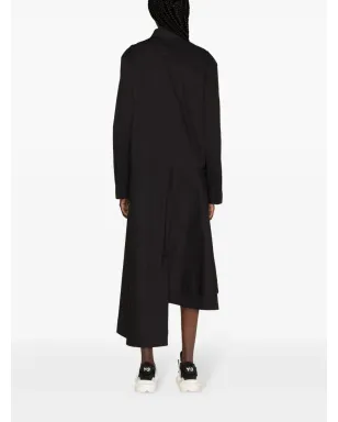 Y-3 アシンメトリック シャツ ドレス - サムネイル4