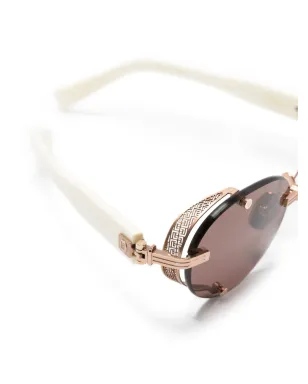 Balmain Eyewear Monsieur オーバルフレーム サングラス - サムネイル3