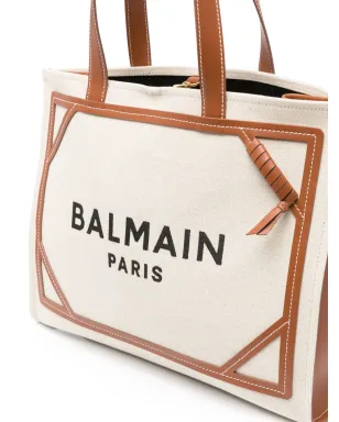 Balmain B-Army ロゴプリント トートバッグ - ベージュ系 - サムネイル4