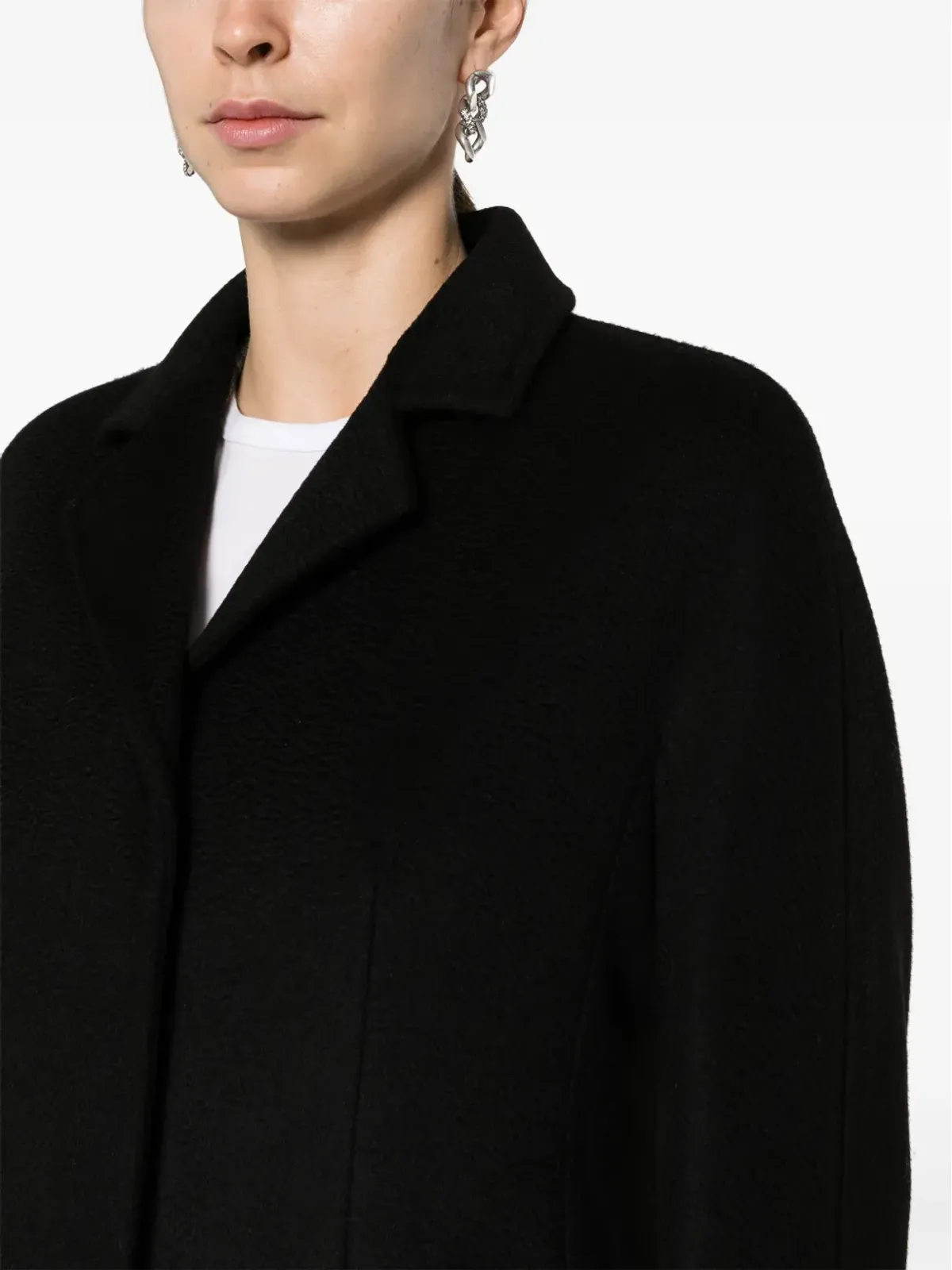 Max Mara ビンゴ ベルト付き キャメルヘア コート - 画像5