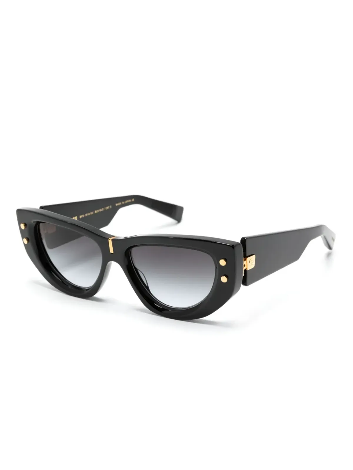 Balmain Eyewear B-Muse 蝶型フレーム サングラス - ブラック - 画像2
