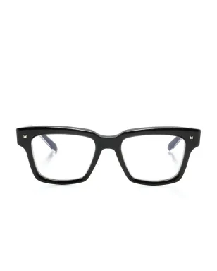 VALENTINO GARAVANI EYEWEAR Y-Essential スクエアフレーム眼鏡 - ブラック - サムネイル1