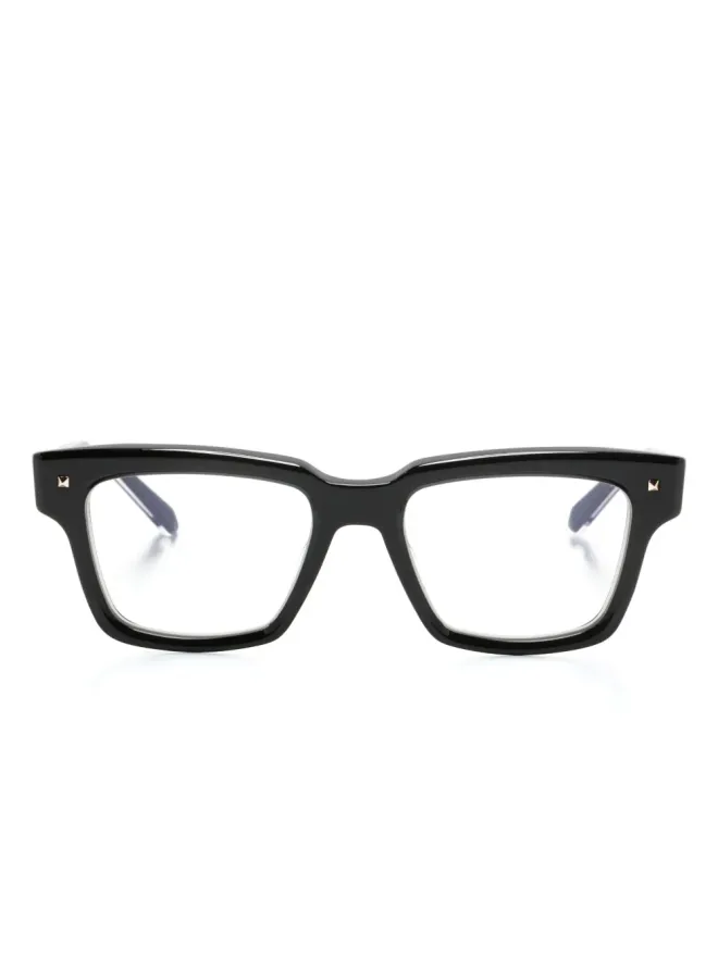 VALENTINO GARAVANI EYEWEAR VALENTINO GARAVANI EYEWEAR Y-Essential スクエアフレーム眼鏡 - ブラックの商品画像