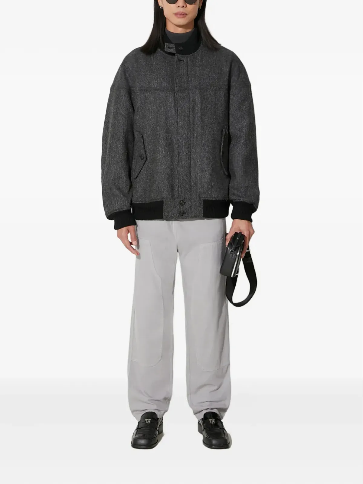 Baracuta G9 ヘリンボーン ボンバー ジャケット - 画像2