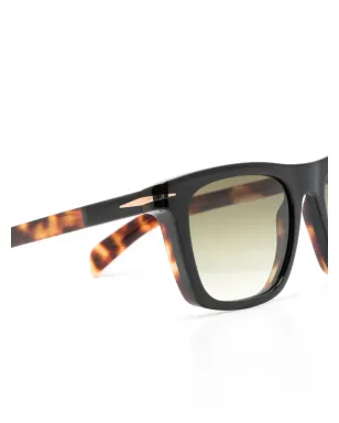 Eyewear by David Beckham DB7000 スクエアフレーム サングラス - サムネイル3