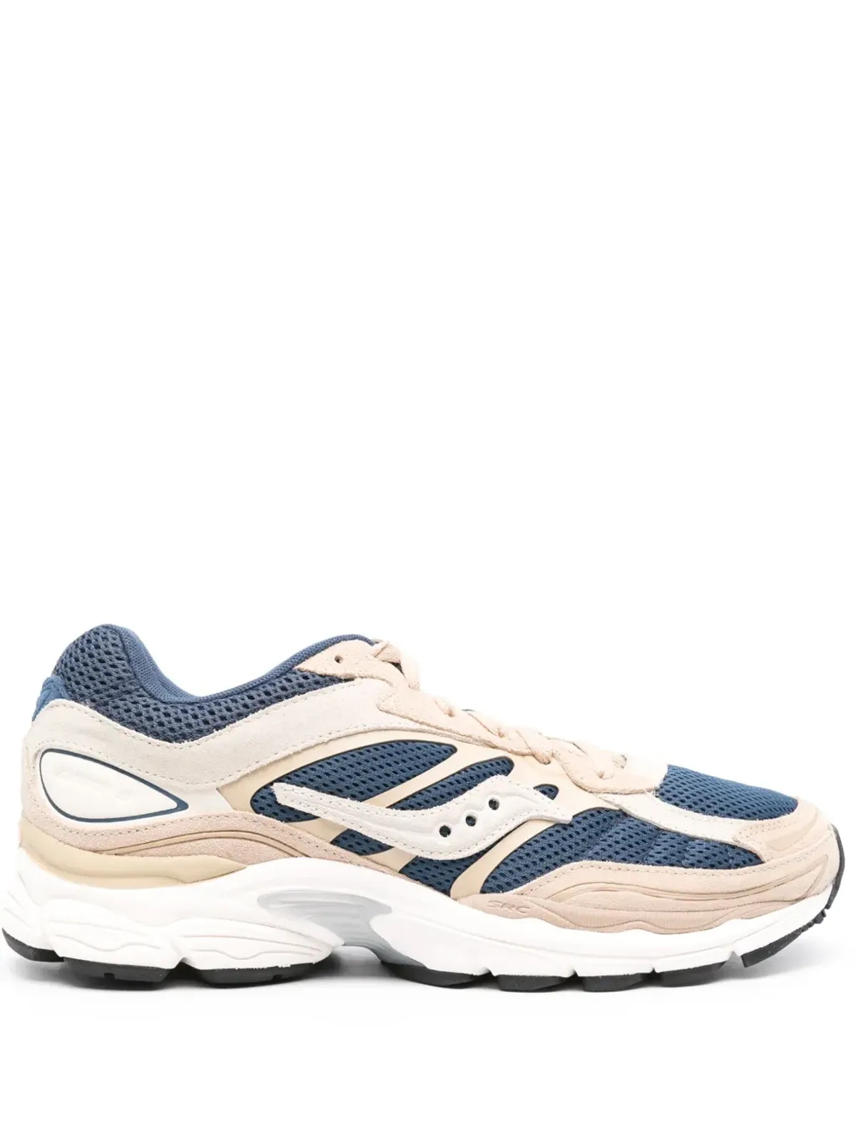 Saucony プログリッド ロゴパッチ スニーカー - Neutrals - 画像1