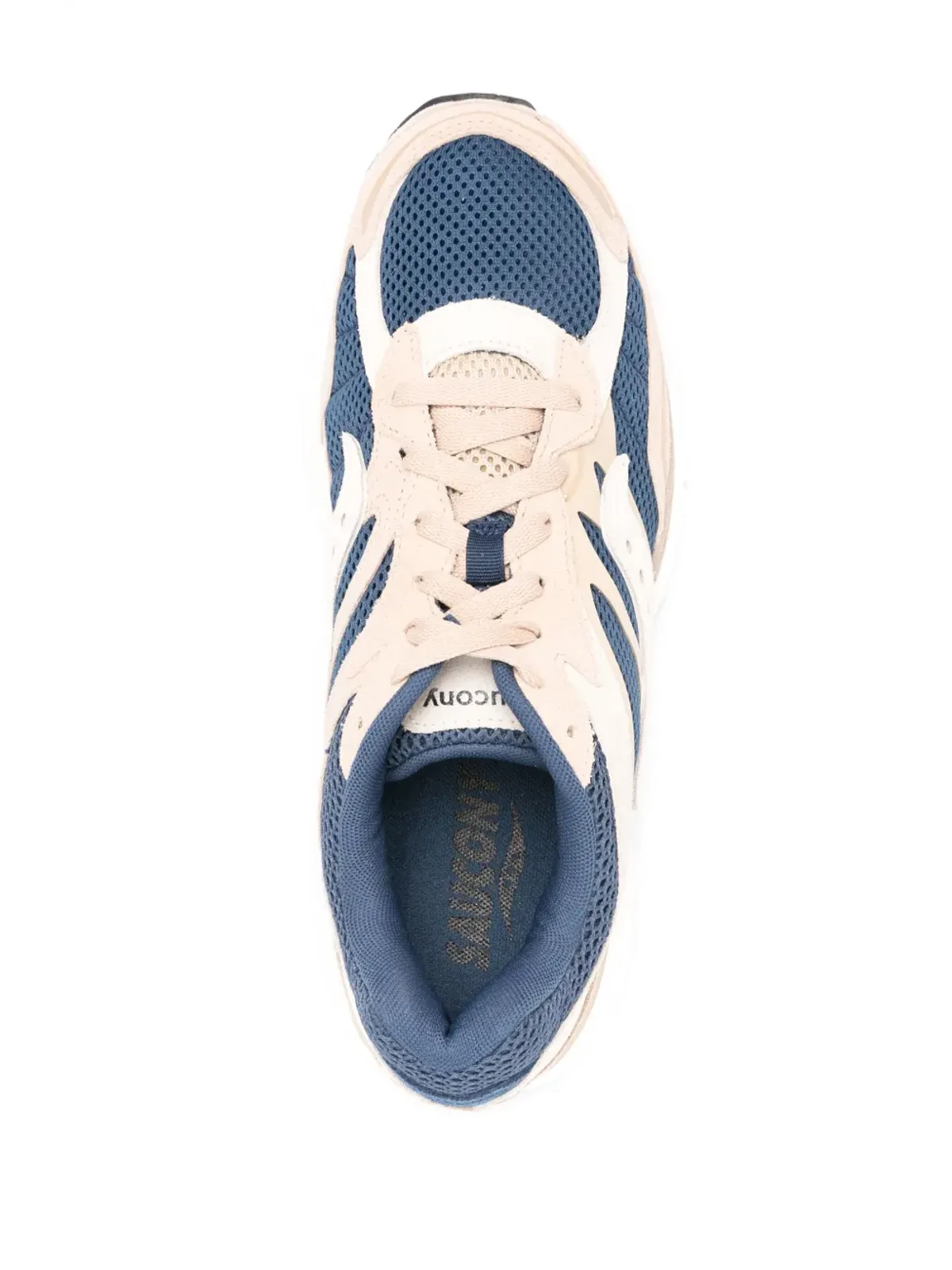 Saucony プログリッド ロゴパッチ スニーカー - Neutrals - 画像4