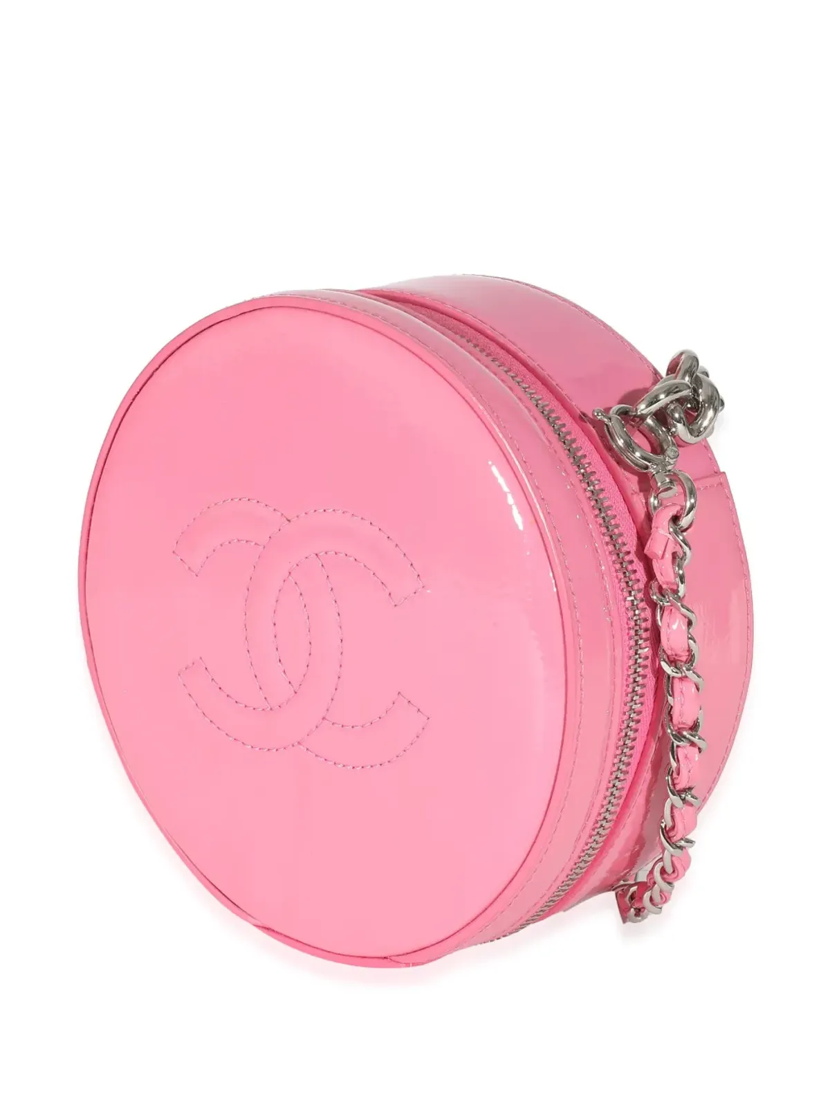 CHANEL ビンテージ 2018-2019 Round As Earth クロスボディバッグ - ピンク - 画像3