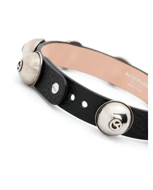 Acne Studios スタッド付きレザーチョーカー - サムネイル3