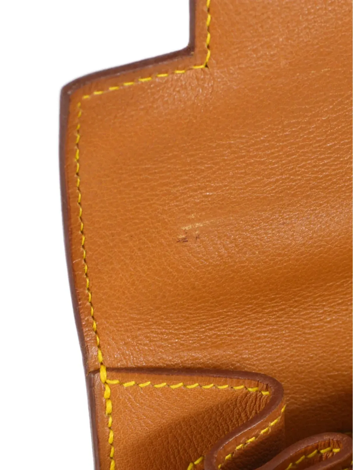 Hermès ビンテージ 1996 ケリー 32 セリエール ツーウェイ ハンドバッグ - ニュートラル系 - 画像5
