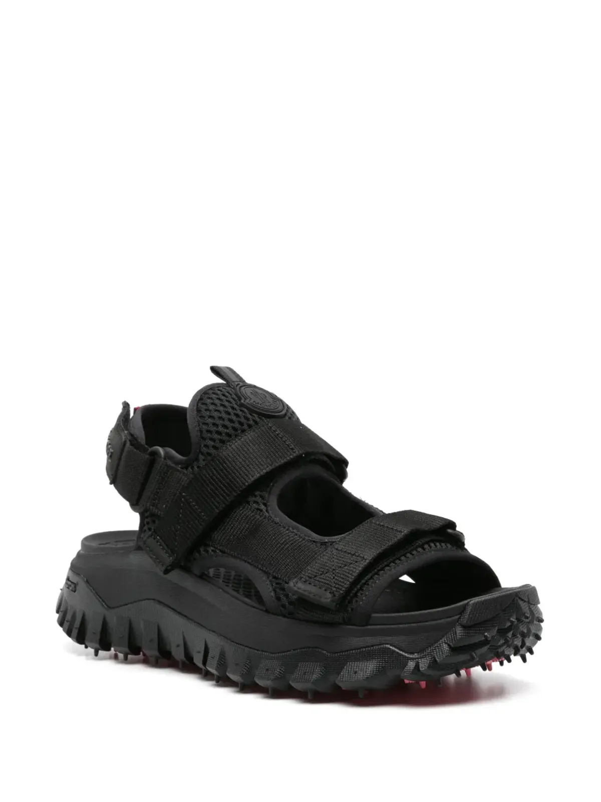 Moncler Vela ロゴパッチ サンダル - ブラック - 画像2