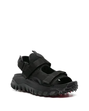 Moncler Vela ロゴパッチ サンダル - ブラック - サムネイル2