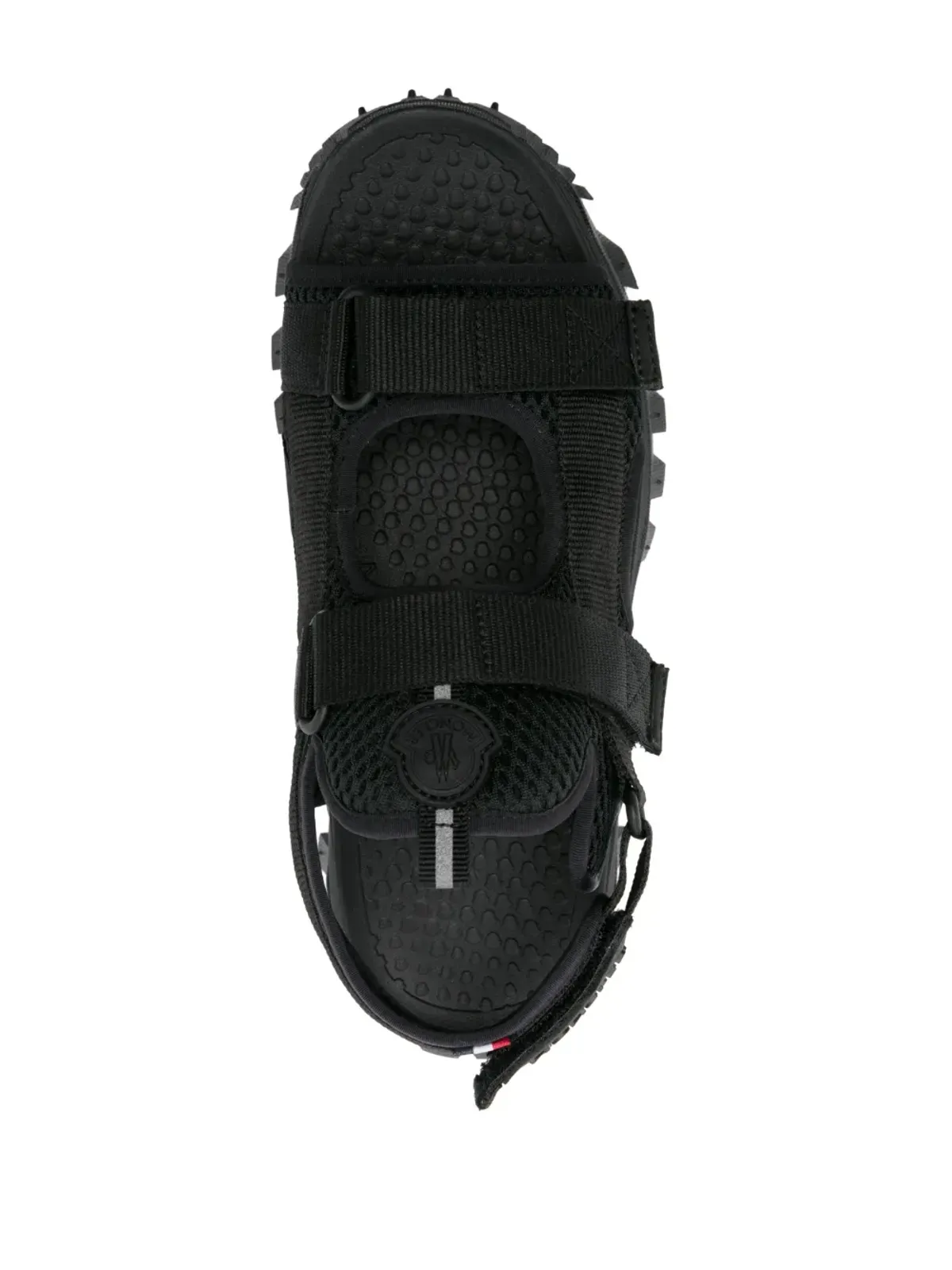 Moncler Vela ロゴパッチ サンダル - ブラック - 画像4
