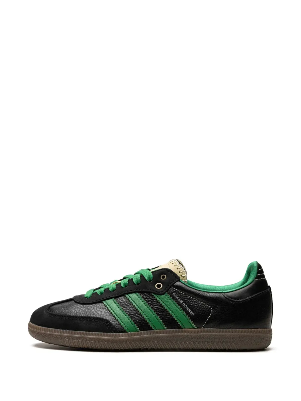 adidas x Wales Bonner サンバ ブラック スニーカー - 画像5