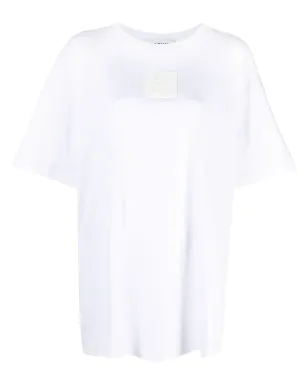 Moschino ロゴパッチ オーガニックコットン Tシャツ - ホワイト - サムネイル1