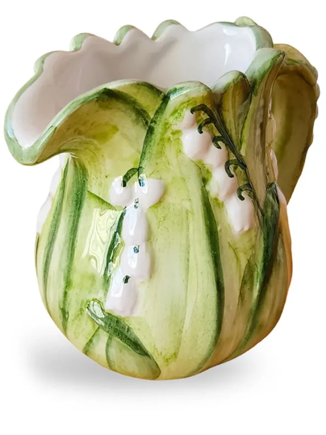 Les-Ottomans Les-Ottomans Lily Of The Valley セラミック ミルクポット - グリーンの商品画像