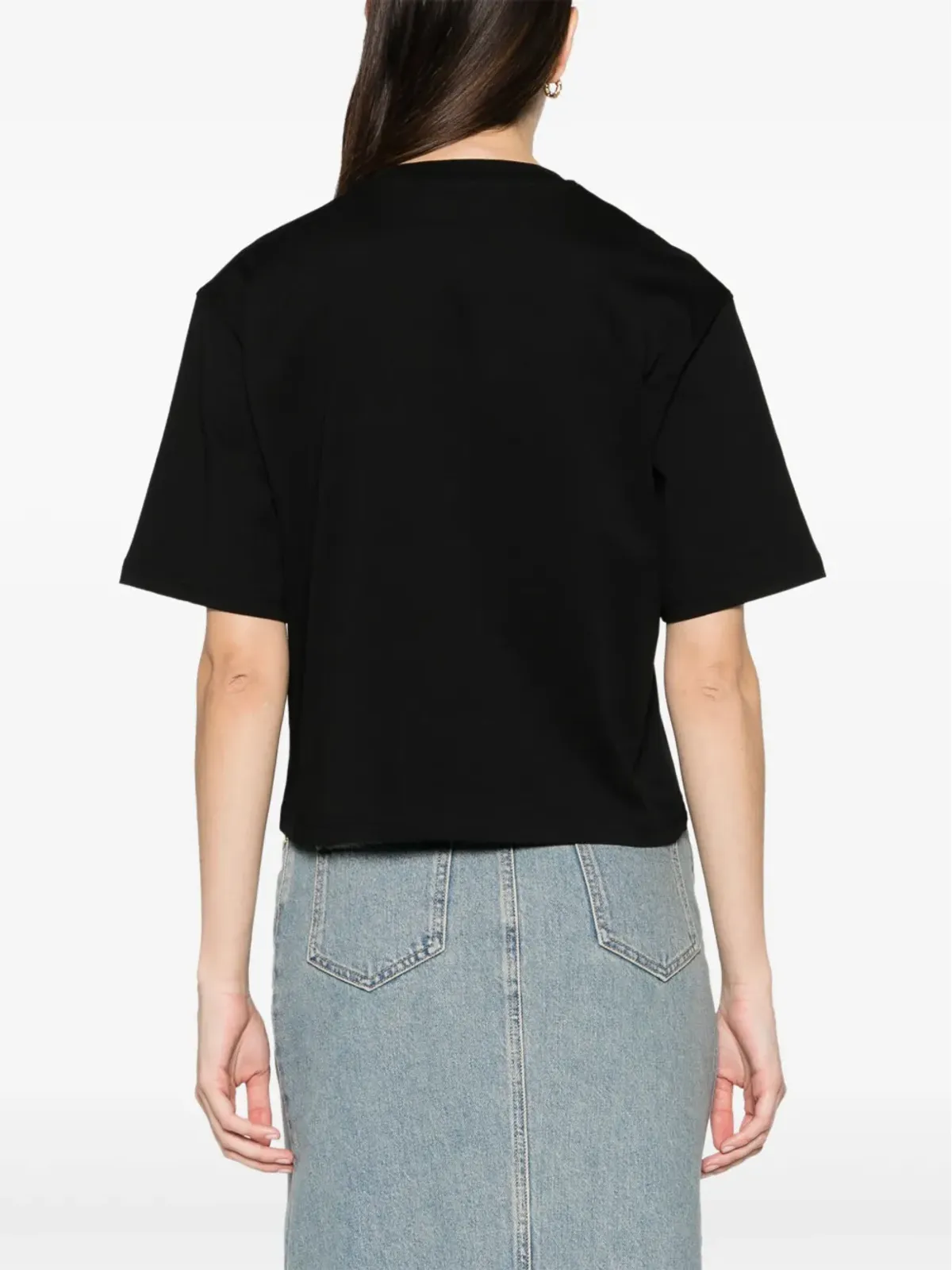 Moschino テディベア柄Tシャツ - ブラック - 画像4