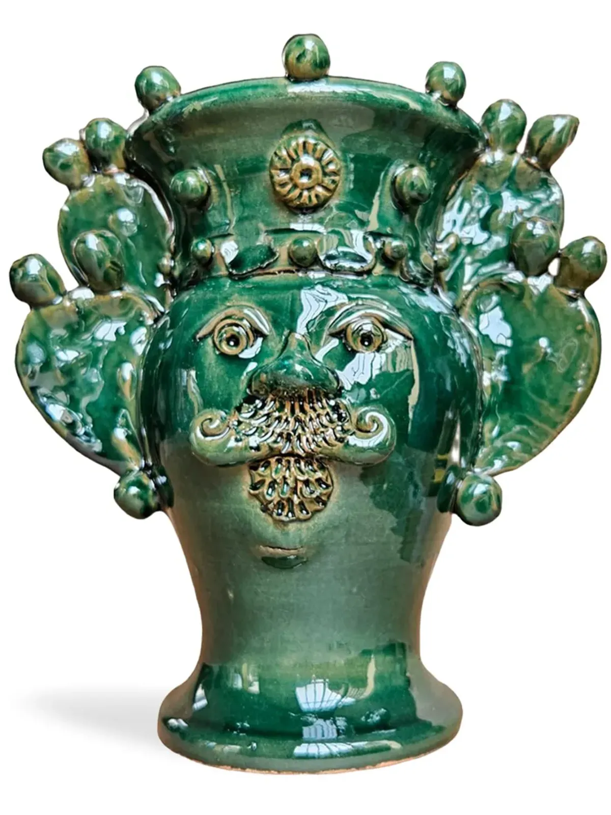 Les-Ottomans シチリアンセラミック花瓶 - 画像1