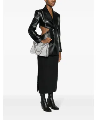 Stella McCartney Falabella メタリック仕上げ トートバッグ - シルバー - サムネイル2