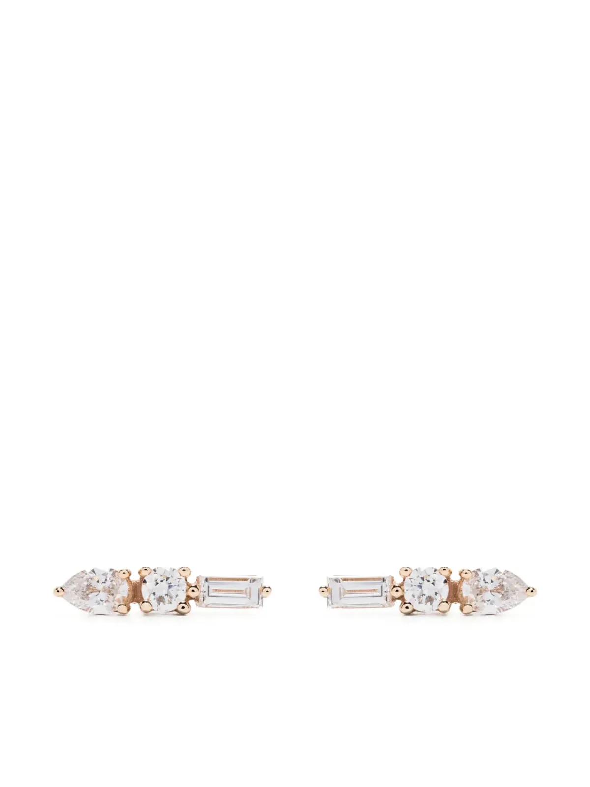 Dana Rebecca Designs Alexa Jordyn ダイヤモンドピアス - 画像1