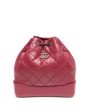 CHANEL ビンテージ Gabrielle ダイヤモンドキルト バックパック - サムネイル1