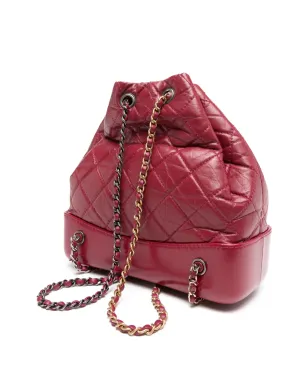 CHANEL ビンテージ Gabrielle ダイヤモンドキルト バックパック - サムネイル3