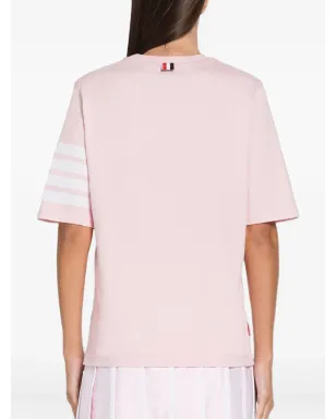 Thom Browne フォー・バー・スリーブTシャツ ピンク - サムネイル2