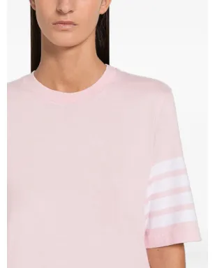 Thom Browne フォー・バー・スリーブTシャツ ピンク - サムネイル3