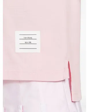 Thom Browne フォー・バー・スリーブTシャツ ピンク - サムネイル4